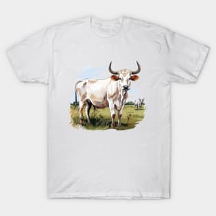 Farm Cow Art T-Shirt